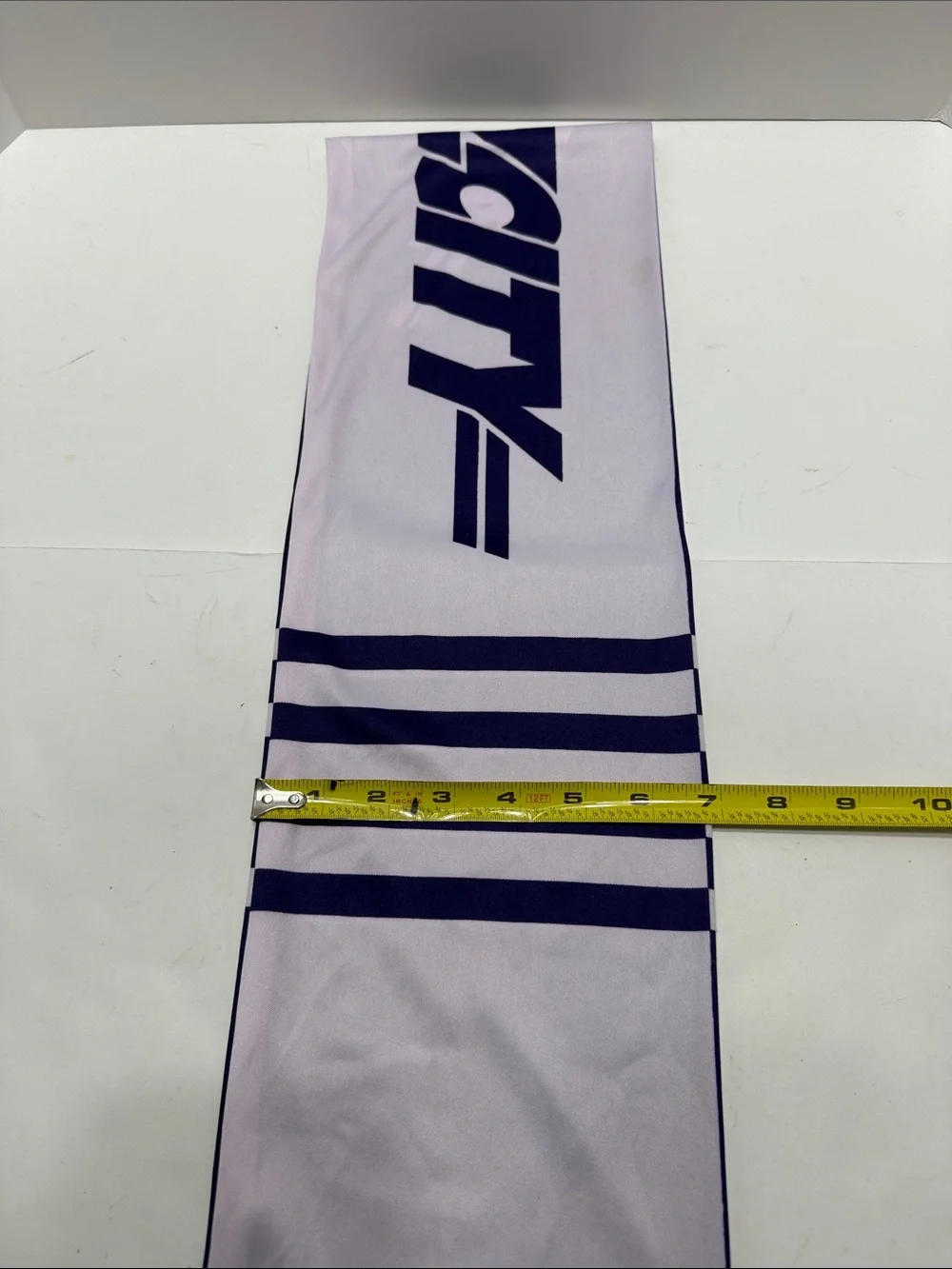 City Buzz Light Lavender Fringe Scarf with Soft White Tassels
